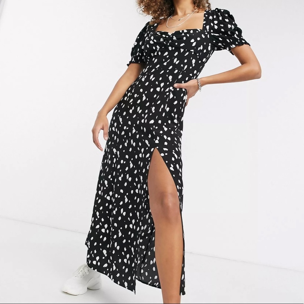 NWT!!! Bardot Abstract Spot Maxi Dress